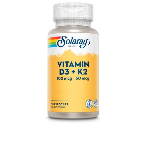 Solaray vitamina d3 k2 4000ui 120 capsulas