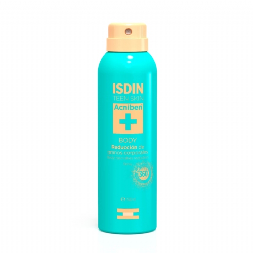 Isdin teen skin acniben body reduccion granos - corporales (1 spray 150 ml)