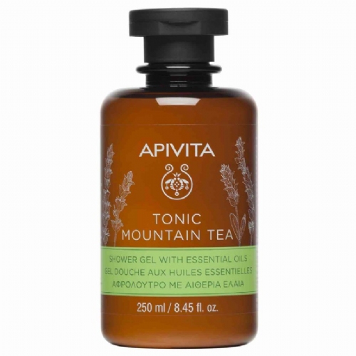 Apivita gel baño tonic mountain tea 250 ml