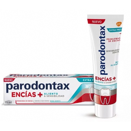 Parodontax encias + aliento & sensibilidad  extra fresh (1 tubo 75 ml)