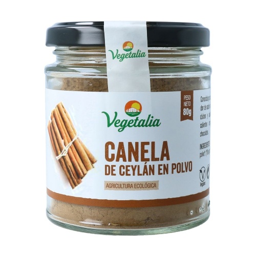 Canela de ceylan polvo 80 gr.vegetalia