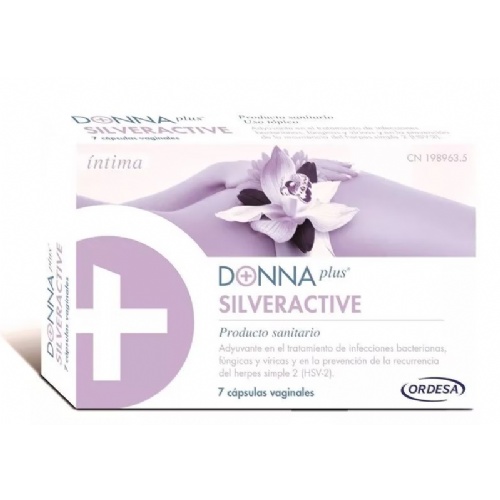 Donna plus silveractive (7 capsulas vaginales)