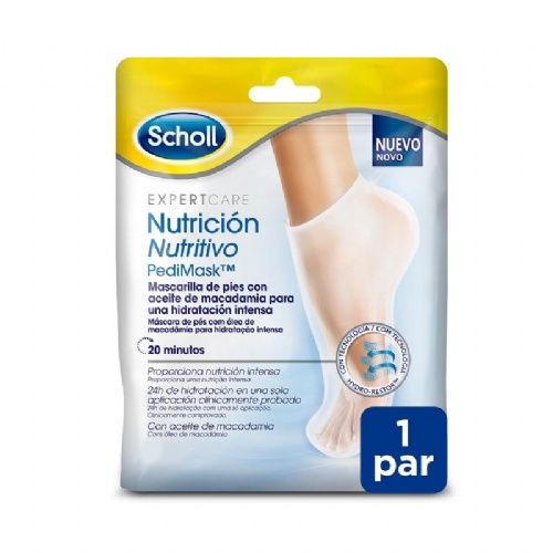 Scholl pedimask mascarilla nutritiva pies (1 par)