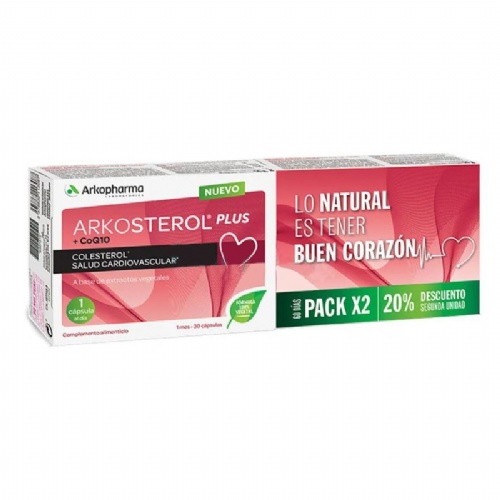 Arkosterol plus (2 envases 30 capsulas)