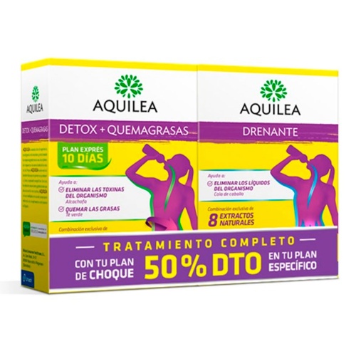 Aquilea pack detox + drenante 50% dto