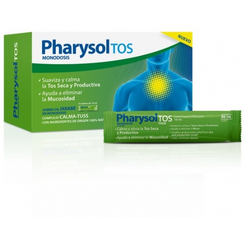 Pharysol tos monodosis (16 sobres 10 ml)