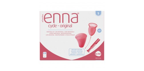 Copa menstrual - enna cycle easy cup (1 unidad talla s (con aplicador))