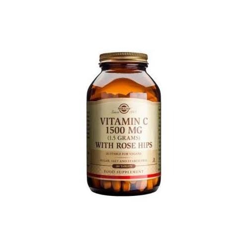 Vitamina c 1500 mg 90 caps solgar