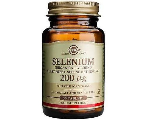 Solgar seleniium 200 mcg sin levadura 50 comp