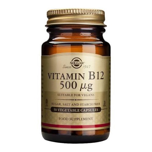 Solgar vitamina b12 500mcg 50 caps