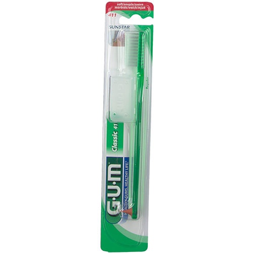 Cepillo dental adulto gum 409 compacto suave 1 unidad