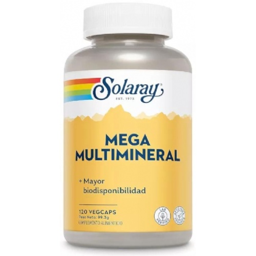 Solaray mega multimineral 120 vegcaps