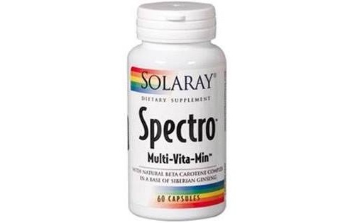 Solaray spectro multivitamin 60 caps