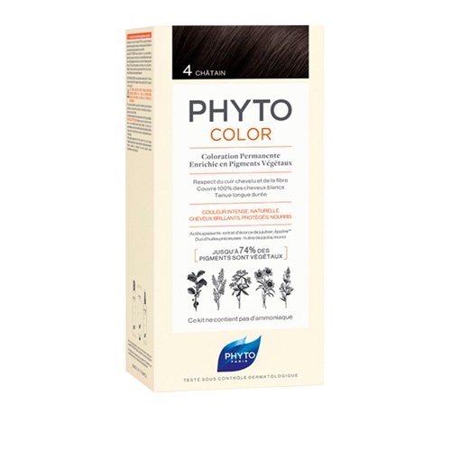 Phyto phytocolor 4d castaño claro