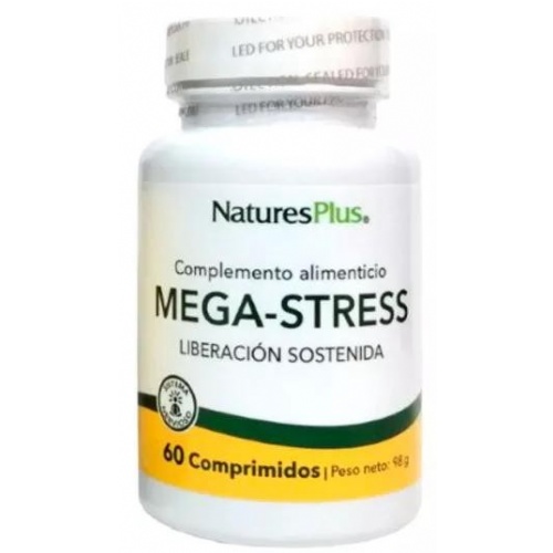 Natures plus mega stress 60 comprimidos