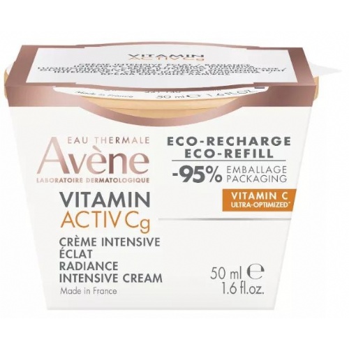 Avene vitamin activ cg crema intensiva luminosidad  1 envase 50 ml ecorecarga