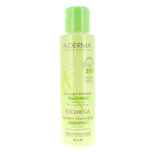 A-derma exomega champu