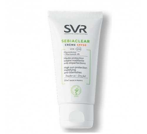 Svr sebiaclear crema spf 50 antiimperfecciones - matificante alta proteccion solar (50 ml)