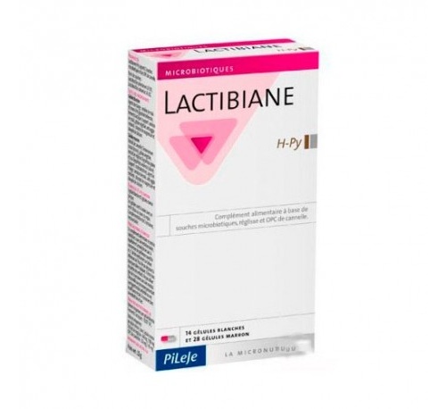 Lactibiane hpy (14 capsulas blancas + 28 capsulas marrones)