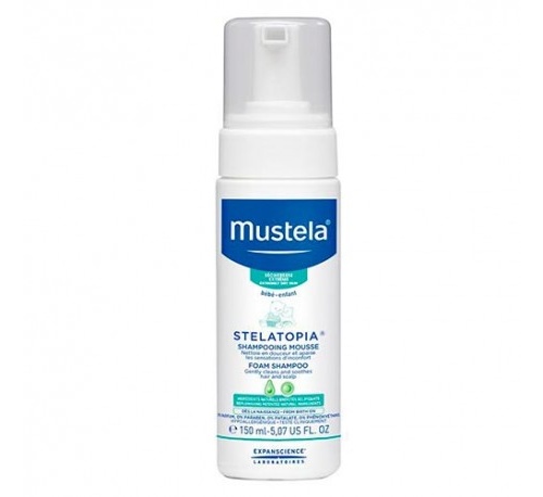 Stelatopia champu mousse recien nacido (1 envase 150 ml)