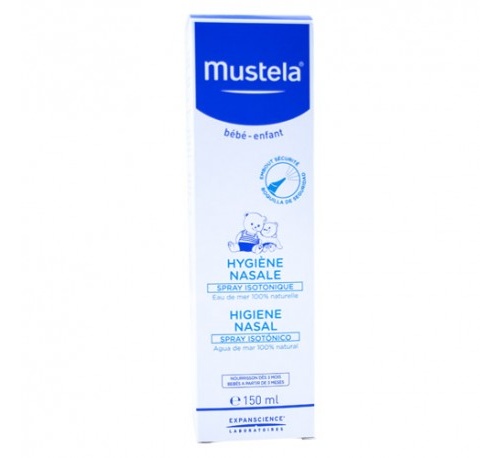 Mustela higiene nasal agua de mar - solucion isotonica (150 ml)