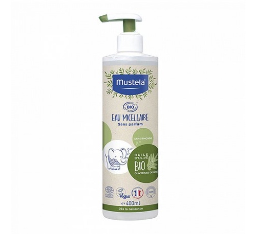 Mustela agua micelar bio (1 envase con dosificador 400 ml)