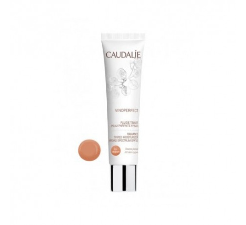 CAUDALIE FLUIDO CON COLOR PIEL PERFECTA FPS20 MEDIUM 40ML