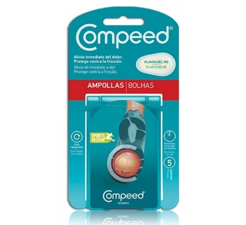 COMPEED AMPOLLAS - PLANTA DEL PIE (5 U)