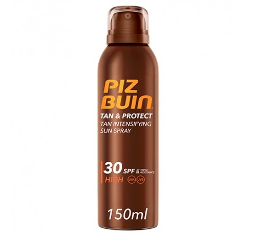 Piz buin tan & protect fps - 30 proteccion alta - spray solar intensificadora de bronceado (150 ml)