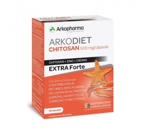 CHITOSAN EXTRA FORTE (500 MG 60 CAPS)