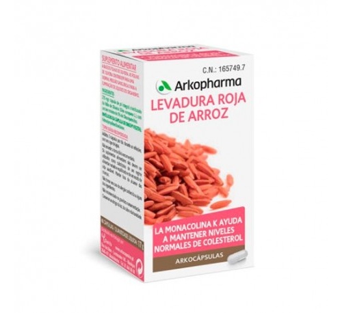 Levadura roja de arroz arkopharma (45 capsulas)