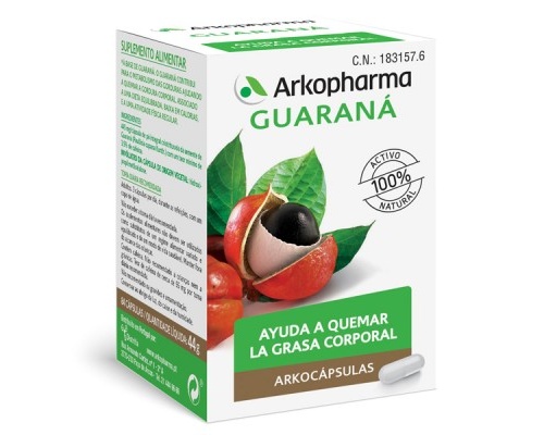 Arkopharma guarana (84 capsulas)