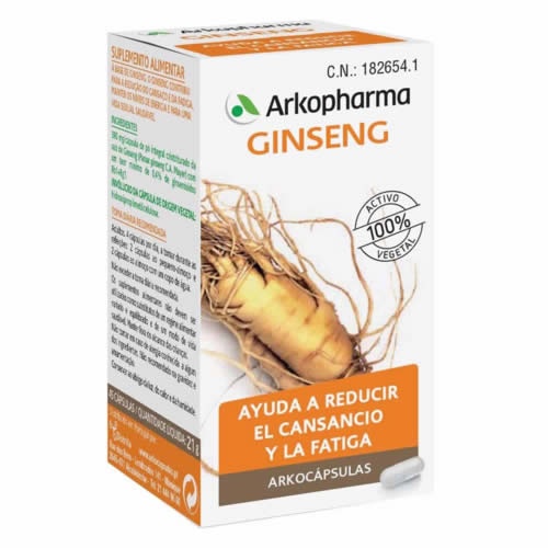 Arkocapsulas ginseng bio  45 capsulas