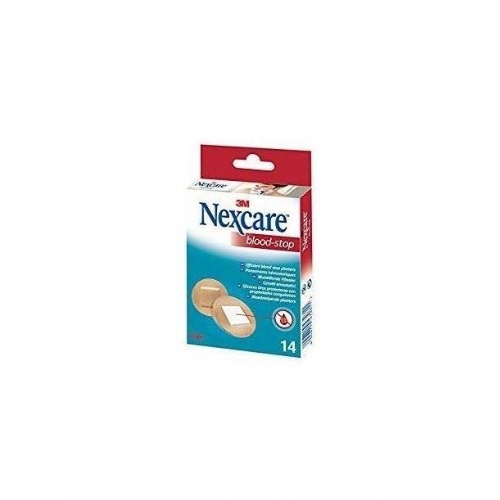 3m nexcare blood stop - aposito coagulante (14 apositos surtidos)