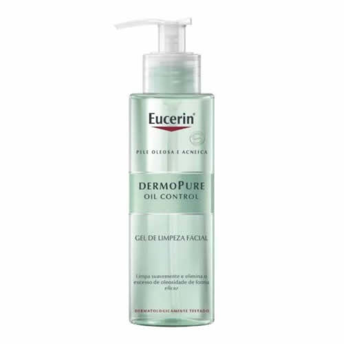 Eucerin dermopure oil control - gel limpiador facial (1 envase 400 ml)