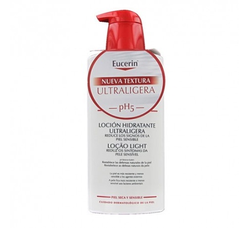 Eucerin ph5 locion hidratante ultraligera (1 envase 400 ml)