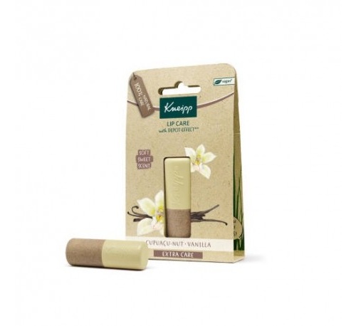 Kneipp balsamo labial extra care  1 envase  4,7 g vainilla y cupuaçu