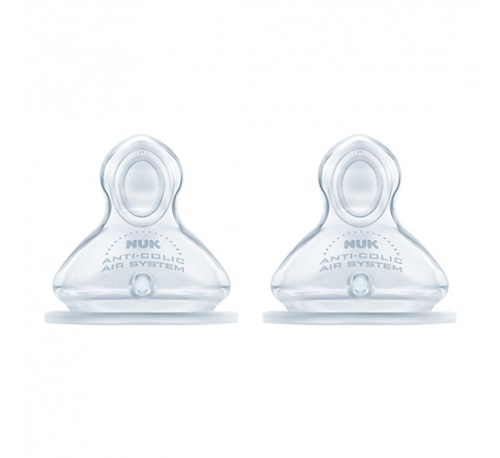 TETINA SILICONA ANTICOLICO - NUK FIRST CHOICE (T-2 L)