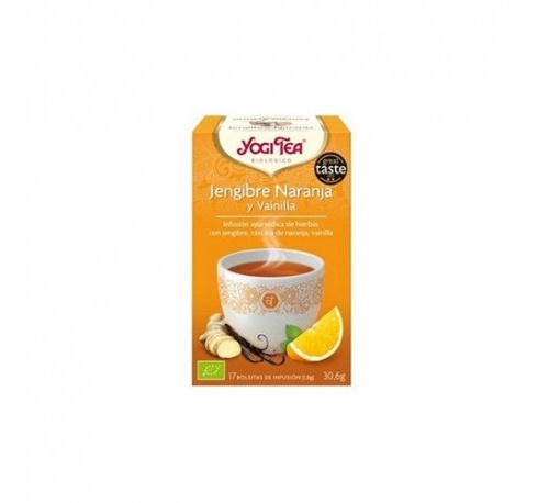 Yogi tea jengibre naranja i vainilla 30,6 g