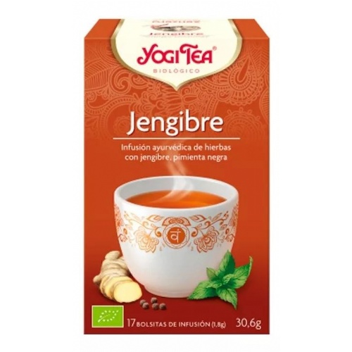 Yogi tea jengibre 17 sobres