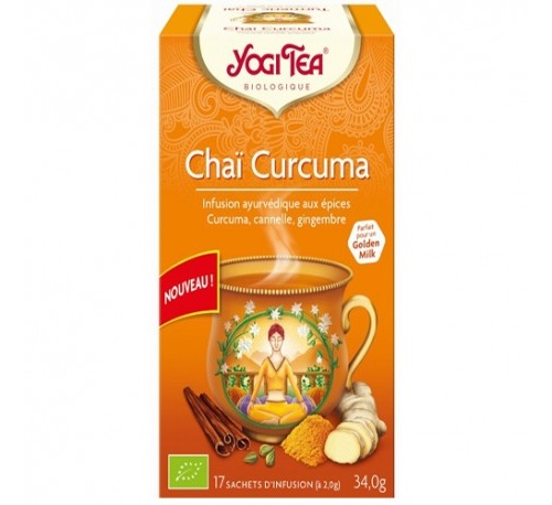 Yogi tea chai curcuma 34 g