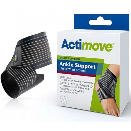 Actimove sport tobillera elastica negro m ref 73414-81