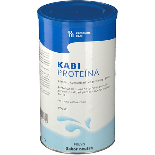 Kabi proteina polvo (1 bote 300 g sabor neutro)