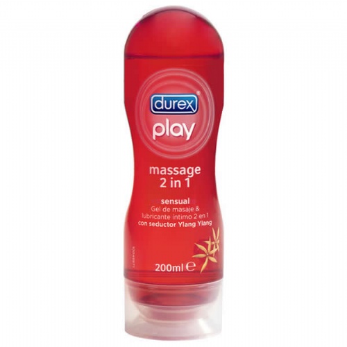 DUREX PLAY MASSAGE LUBRICANTE HIDROSOLUBLE INTIMO SENSUAL 200 ML