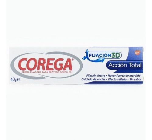 COREGA ACCION TOTAL CREMA FIJADORA - ADHESIVO PROTESIS DENTAL (40 G)