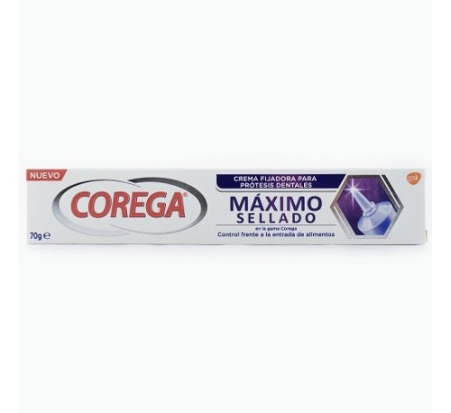 Corega sellado maximo adhesivo protesis dental 70 g