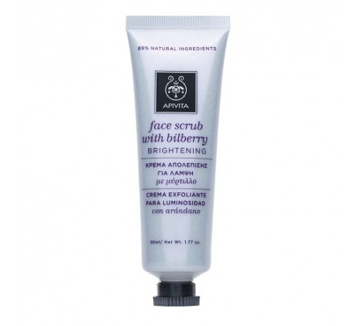 Apivita crema exfoliante con arandano 50 ml