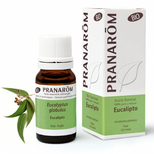 Pranarom aceite esencial eucalipto globulos  10 ml