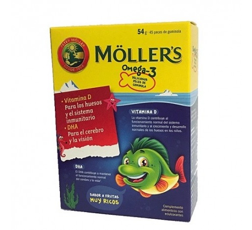 Moller´s omega 3  45 gominolas