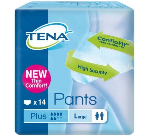 Tena pants plust-g 100-125 cm. 14 u.